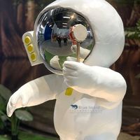 Statue d'astronaute animatronique personnalisée pour la décoration intérieure