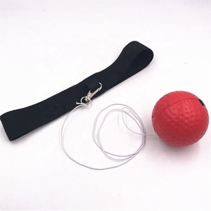 KWO Home Gym Oem Soulagement du stress Flexible Head-Mounted Bounce Children Small Rubber Pu Set Head Band Reflex Boxing Speed Punching-Ball - Product Image 2