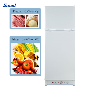 Household Double Door Kerosene Gas Power 3 Way Fridge Freezer for DDG-185B1 - Product Image 6