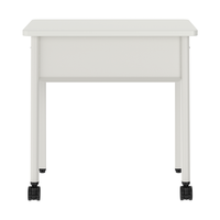 Bureau d'enseignant moderne en tissu avec table simple pour école, bureau, salle de réunion et pupitre de conférence
