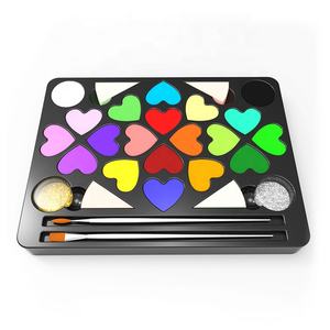 Peinture corporelle mate pour Halloween, kit de <span class=keywords><strong>maquillage</strong></span> pour enfants, peinture faciale et corporelle, peinture faciale néon UV professionnelle pour enfants, sûre - Product Image 6