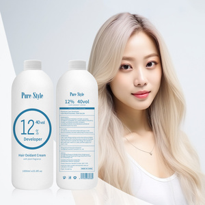 PureStyle Professional Herbal Hair Oxidant Cream Developer Food Grade Easy Application Wholesale Stock Aromatic <strong>Peroxide</strong> <strong>3</strong> 6 9 - Product Image 5