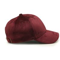 Casquette de baseball en feutre 6 panneaux brodée avec logo personnalisé, motifs points et fruits, style sportif Oxford, chaude pour l'hiver, vente chaude