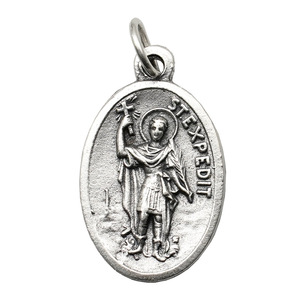 KOMI Venta caliente <span class=keywords><strong>Saint</strong></span> Experdee + Ángel de la guarda 2,2 cm Colgante religioso de doble cara - Product Image 5