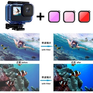 Boîtier étanche anti-buée pour caméra d'action 60M avec <span class=keywords><strong>filtre</strong></span> pour <span class=keywords><strong>GoPro</strong></span> <span class=keywords><strong>Hero</strong></span> 13 12 11 10 9 Black - Product Image 5