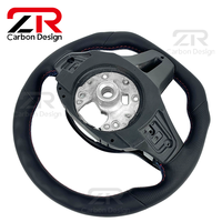 Accessoires intérieurs pour voiture BMW, volant en cuir véritable personnalisé en fibre de carbone pour G80 G81 G87 M2 M3 M4 G30 G32 G34 G36 G20