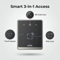 Lector de Tarjetas NFC IC A28 de 13.56MHz, Escáner de Códigos QR 1D y 2D, Control de Acceso para Sistemas de Puertas de Edificios de Oficinas