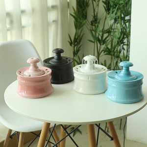 Fontanella per Animali Domestici: Ciotole in Ceramica Rotonde Personalizzate con Cannuccia, Ecologiche, per Cani e Gatti - Design all'Ingrosso - Product Image 4