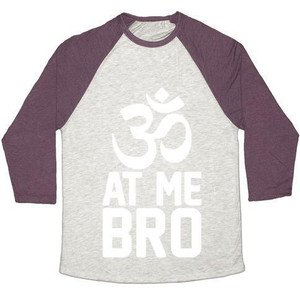 เสื้อยืดเบสบอลโอม แอท เม บรอ ยูนิเซ็กส์ ทริ-เบลนด์ - Product Image 5