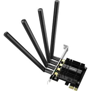 Comrápido CF-WP1750 alta potência 802.11ac rtl8814ae, 1750mbps mini pci express wifi pcie adaptador sem fio placa de rede para desktop