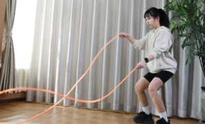 Vận động viên hiệu suất đào tạo thiết bị Đấu Vật đào tạo & điều hòa sử dụng 5 cấp độ 5 mét dài điện kéo kháng ban nhạc - Product Image 6