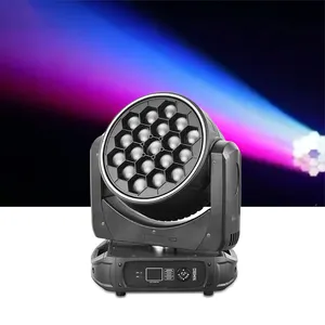 Yeni LED19 * 40W odaklı boyalı arı gözler hareketli kafa ışık demeti ışık DJ göster disko Bar sahne ışık
