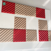 Panneau Acoustique Tiange en Feutre Polyester à Motif Pyramidal 3D pour Murs de Studio et Isolation Sonore Domestique