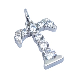 Collar con Colgante de Letra Clásico de Plata 925 con Circonita de UM Jewelry para Mujeres y Niñas - Regalos para Aniversarios, Bodas y Fiestas - Product Image 5