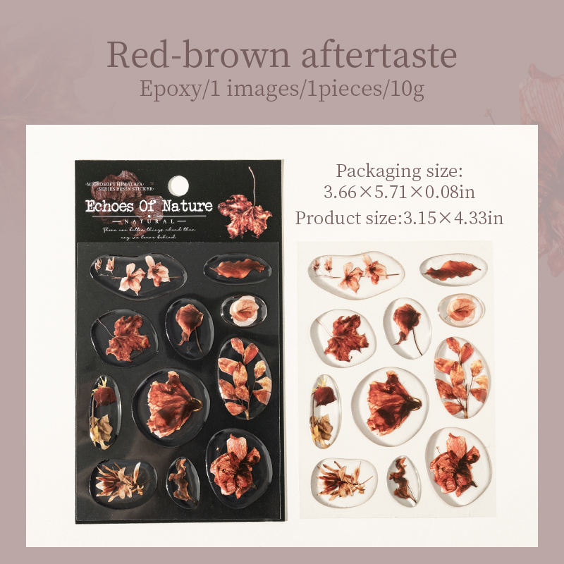 E Crimson-Brown Lingering Echoes