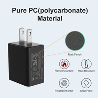 Merryking Marque Privée Personnalisée Adaptateur de Charge 18W 5V 3A Chargeur USB Chargeur 5v 2a Usb pour Haut-Parleur Portable