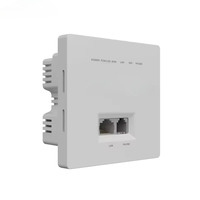 Panel XPON ONU PAC 86 dengan 1GE LAN, 1POTS VOIP Port, Dual Mode GPON EPON ONT, Terminal Serat Optik untuk Pemasangan di Dinding, untuk Proyek FTTH Hotel