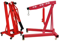 Grue à moteur haute efficacité 2 tonnes Parfaite pour les ateliers de réparation automobile et les projets de bricolage