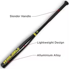 Win.max - <span class=keywords><strong>Bate</strong></span> <span class=keywords><strong>de</strong></span> Béisbol <span class=keywords><strong>de</strong></span> Aleación <span class=keywords><strong>de</strong></span> Aluminio al por Mayor, 32 Pulgadas, 1.8 mm <span class=keywords><strong>de</strong></span> Grosor, Ligero, Negro, <span class=keywords><strong>de</strong></span> 1 Pieza, para Práctica <span class=keywords><strong>de</strong></span> Bateo - Product Image 2