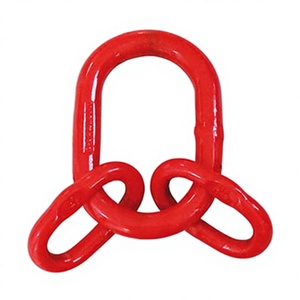 Anillas de Elevación Triples T TAKE con Certificación CE, Grado 80, Acero Aleado, 22x16mm x 90mm x 160mm - Product Image 1