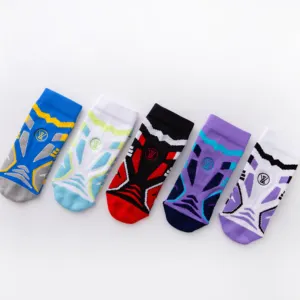 Factory Sale Men Mid Tube Basketball Sock Breathable Sport Athletic Sox Compression Basketball Crew Sock