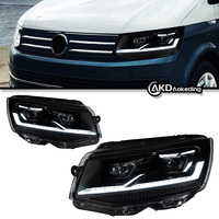 2PCS AKD Phares de voiture pour VW Multivan T5 2010-2021 T6 Feux arrière Antibrouillard Feux de recul DRL Clignotants Accessoires automobiles