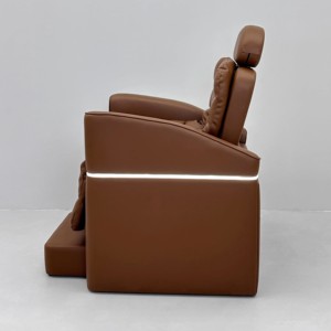 Canapé inclinable de qualité supérieure au <span class=keywords><strong>prix</strong></span> d'usine 2024, tissu en microfibre spécial, fauteuil inclinable avec lumière LED USB électrique - Product Image 4