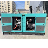 OEM/ODM 100 KVA 80 KW Générateur diesel silencieux Cadre ouvert Veille simple triphasé 240V/230V ATS Démarrage à distance Options 50/60Hz