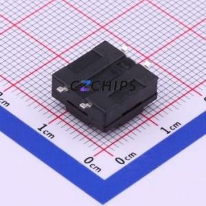 TS-1011S-A5B3-D2 Tactile Switch SMD-4P,12x12mm Switch Single Pole Single Throw Round Button 2.5N Vertical Mount - Product Image 2