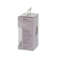 Boîte d'emballage personnalisée en carton écologique et recyclable pour attaches-tétines, avec logo en relief, pour sucettes de bébé