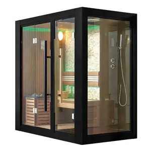 1404 Swankia Sauna Bath Trong Nhà Bằng Gỗ 4 Người Truyền Thống Phòng Tắm Hơi Khô