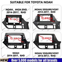 Cadre de tableau de bord pour autoradio Android, vente en gros d'usine, pour Toyota Noah 2014-2017