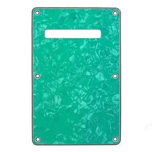 Jingying nhà máy bán buôn PVC + Celluloid rãnh lỗ ST SQ Guitar điện trở lại Pickguard chuỗi nhạc cụ bộ phận & phụ kiện - Product Image 1