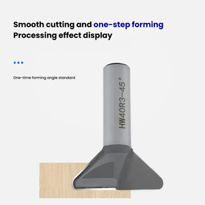 45 độ vát xử lý cắt tùy chỉnh chế biến gỗ khía cắt đầu cho bakerwood Máy phay ODM OEM phay - Product Image 3