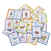 Tarjetas Árabes (28 Piezas) Tarjetas Cognitivas Juguete Educativo
