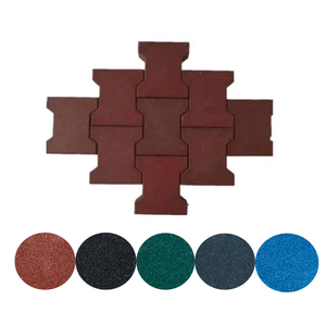 بلاط أرضيات خارجي متشابك على شكل عظم الكلب شكل حصان حديقة Kindgartern - Product Image 6