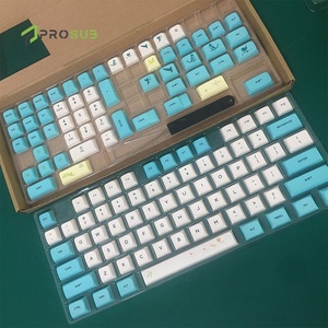 Prosub DIY <span class=keywords><strong>Keycaps</strong></span> vierges pour sublimation <span class=keywords><strong>XDA</strong></span>, <span class=keywords><strong>Keycaps</strong></span> de clavier personnalisables par sublimation, 108 touches - Product Image 5