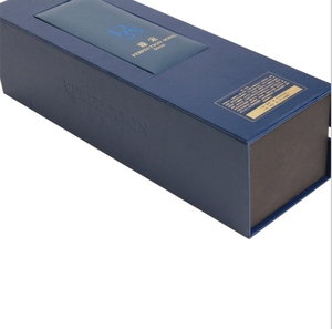 laminación de papel de embalaje de caja de cartón de vidrio de <span class=keywords><strong>vino</strong></span> de embalaje caja de regalo con inserto de espuma - Product Image 4