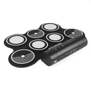 Kit de batterie à main pour percussion Lecteur de musique Instrument à percussion Kit de batterie pour débutants avec trompette - Product Image 4