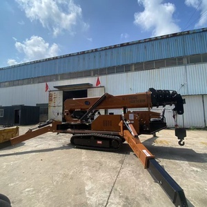 स्पाइडर क्रेन, स्व-चालित ट्रैक, 360 टर्न टॉवर टर्नटेबल विंच क्रेन - Product Image 1