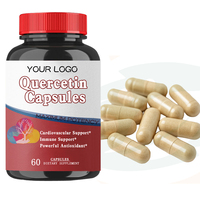 Complément Herbal OEM Berberine Quercétine Curcumine Ashwagandha – Capsules Complexes de Quercétine