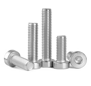 สกรูหัวบางหกเหลี่ยม LeGood M8x40 มม. 304 สแตนเลสชุบเกรด 10.9/12.9 - Product Image 1