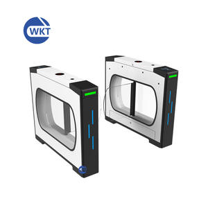 Wan Cartoon Sécurité aéroportuaire Moteur électrique sans contact Lecteur de codes QR Tourniquet Barrière pivotante automatique Porte rapide - Product Image 1