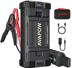 Stable Quality Good Feedback 4000A Jump Starter 12V Battery Booster AVAPOW A58