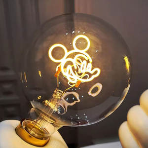 Lámparas LED Retro de Dibujos Animados AB, Artesanía de Resina, Decoración para Sala de Estar, Lámpara de <span class=keywords><strong>Mesa</strong></span> Pequeña, Luz Ambiental, Adornos, Regalos - Product Image 4