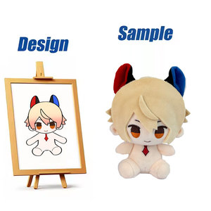 Produttore di peluche peloso personalizzato OEM ODM <span class=keywords><strong>Anime</strong></span> animali farciti mascotte con rivestimento in maglia di riempimento in cotone PP confezionato in sacchetto di OPP - Product Image 2