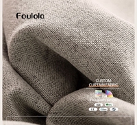 Tissu de rideau occultant complet pour hôtel de couleur unie de 3.4m avec illustration de stratification en TPU