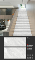 Carrelage de sol en escalier avec bord rond Carrelage d'escalier poli Carreaux d'escalier uniques émaillés