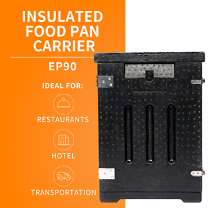 FANGHE EP-90, Contenedor de Alimentos Aislado de Espuma EPP de 90L, Caja Térmica Ligera y Apilable para Catering, Restaurantes y Entrega a Domicilio - Product Image 3
