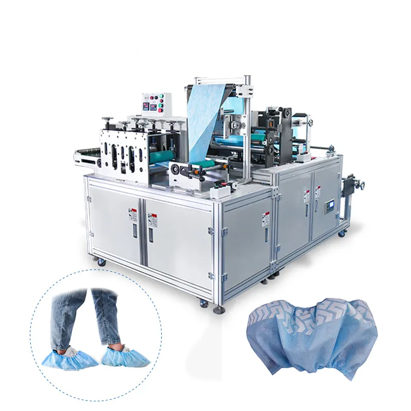 KYD Hot Selling Fully Automatic PE Or Non Woven Shoe Cover Making Machine